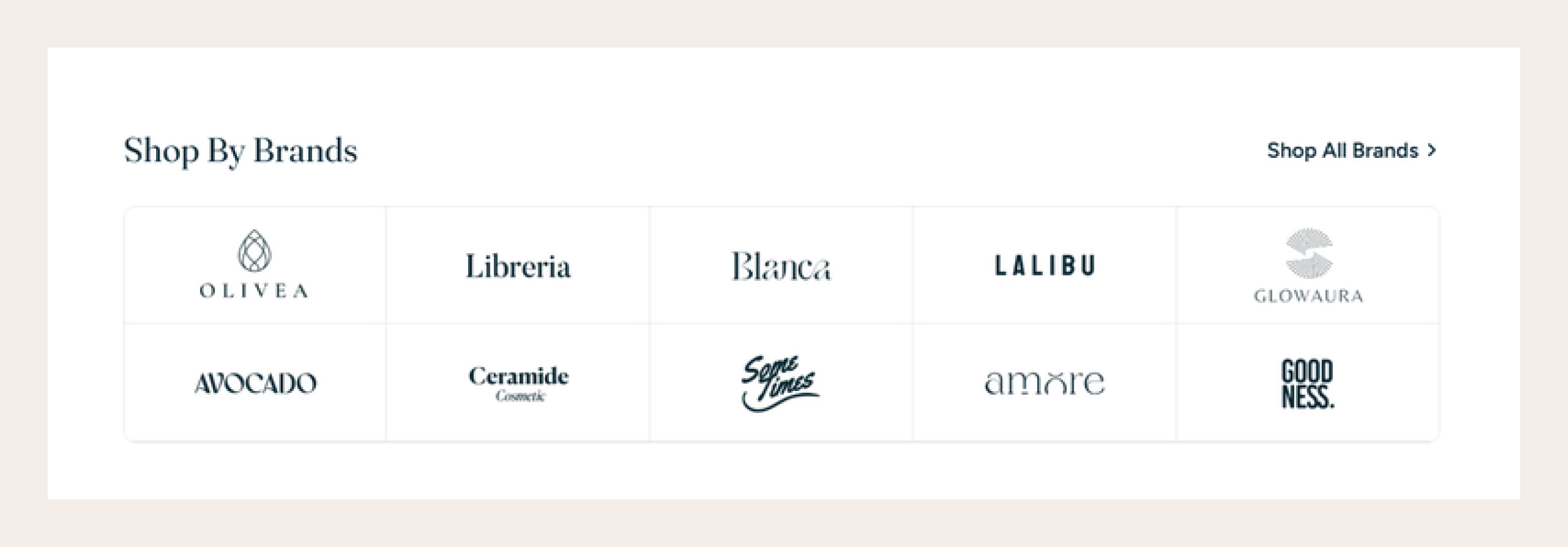 Brand logos
