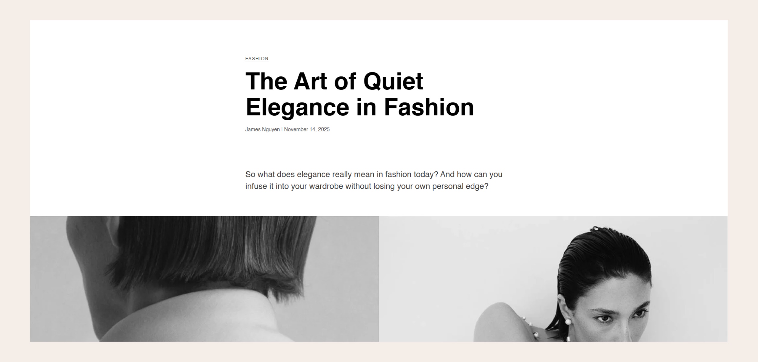 Pure Shape Foxify template